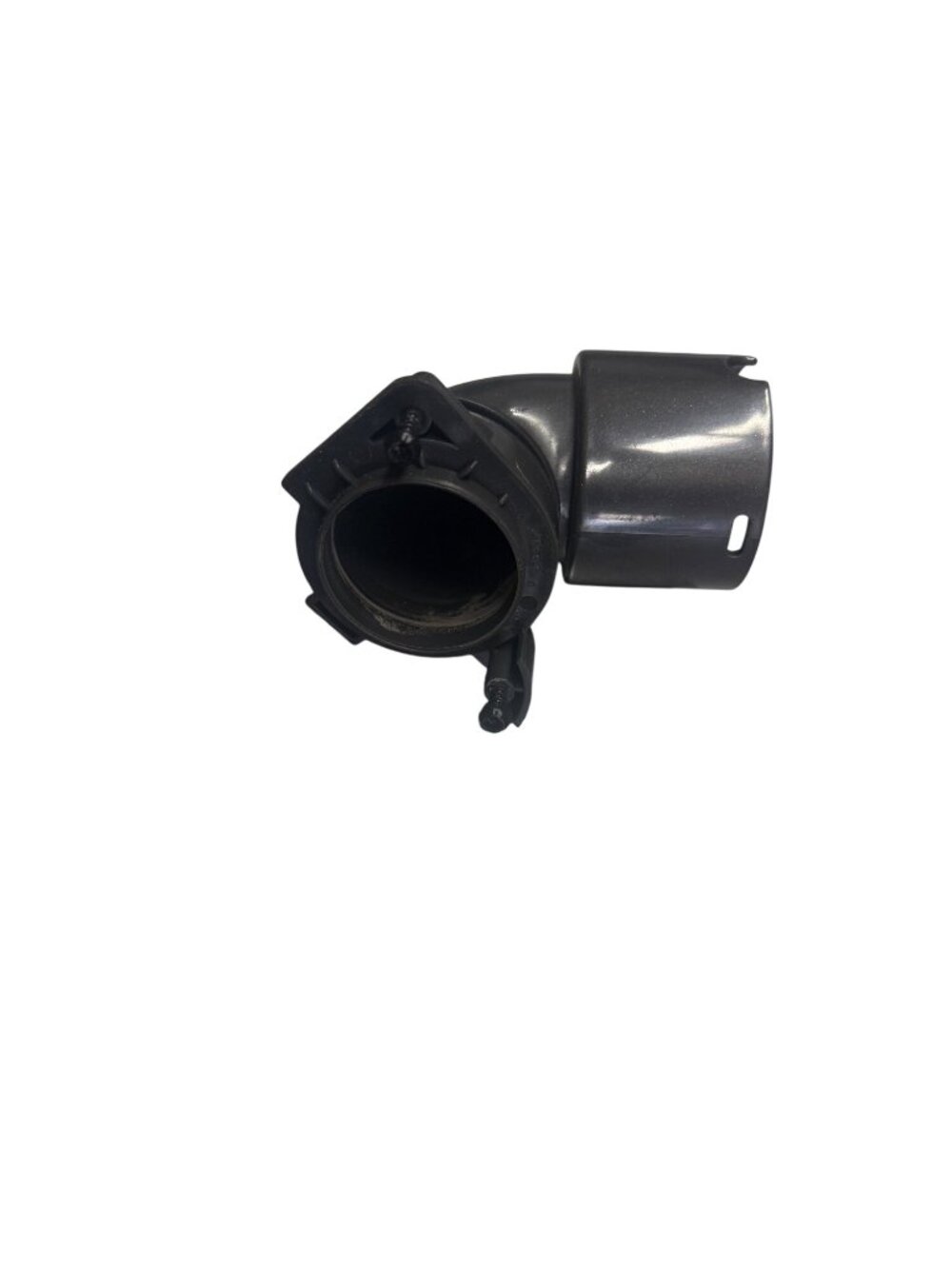Genuine OEM Shark NV46 hose elbow connector. with screws Preowned.